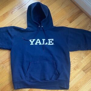 Yale University Navy Blue Hoodie Sweatshirt